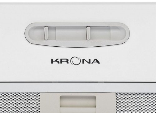 Вытяжка встраиваемая Krona Runa 600 S белый управление: ползунковое (1 мотор) фото 5