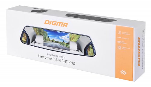 Видеорегистратор Digma FreeDrive 214 NIGHT FHD черный 2Mpix 1080x1920 1080p 170гр. GP6247 фото 18