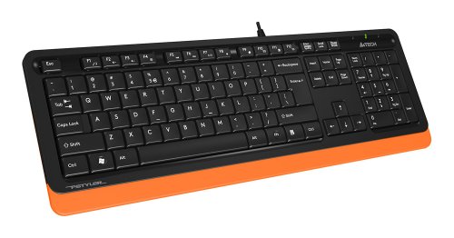 Клавиатура + мышь A4Tech Fstyler F1010 клав:черный/оранжевый мышь:черный/оранжевый USB Multimedia фото 11