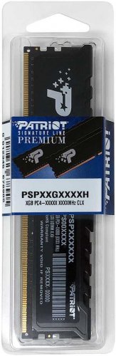 Память DDR4 4Gb 2666MHz Patriot PSP44G266681H1 Signature Premium RTL PC4-21300 CL19 DIMM 288-pin 1.2 фото 6