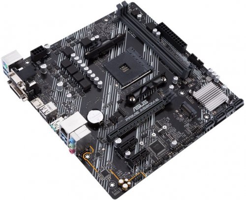 Материнская плата Asus PRIME A520M-E Soc-AM4 AMD A520 2xDDR4 mATX AC`97 8ch(7.1) GbLAN RAID+VGA+DVI+ фото 6