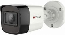 Камера видеонаблюдения аналоговая HiWatch DS-T500A 3.6-3.6мм HD-CVI HD-TVI цветная корп.:белый (DS-T