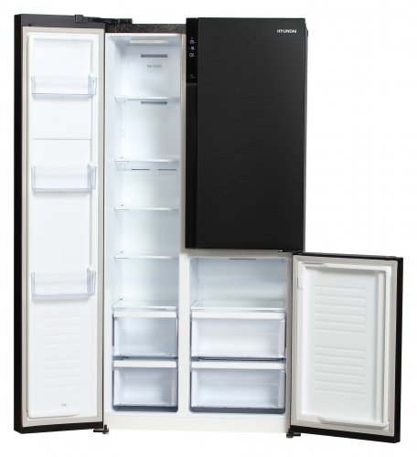 Холодильник Hyundai CS5073FV графит (трехкамерный) фото 12