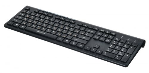 Клавиатура Оклик 480M черный/черный USB slim Multimedia фото 9