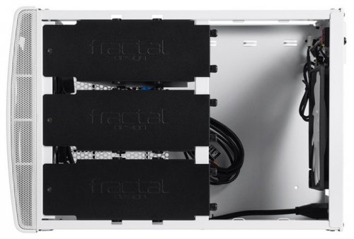 Корпус Fractal Design Node 304 белый без БП miniITX 2x92mm 1x140mm 2xUSB3.0 audio bott PSU фото 9