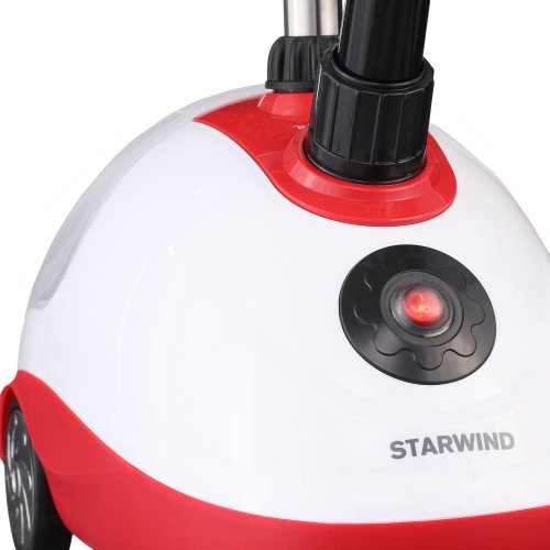Отпариватель напольный Starwind SVG3220 1800Вт белый/красный фото 9