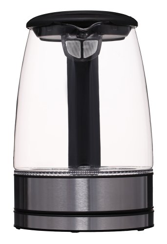 Чайник электрический Starwind SKG5210 1.7л. 2200Вт черный/серебристый (корпус: стекло) фото 6