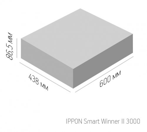 Источник бесперебойного питания Ippon Smart Winner II 3000 2700Вт 3000ВА черный фото 15