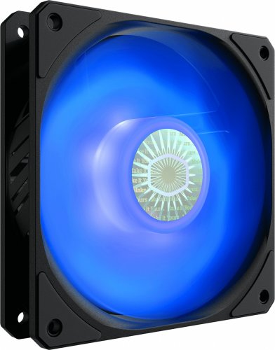 Вентилятор Cooler Master SickleFlow 120 Blue 120x120mm 4-pin 8-27dB 156gr LED Ret фото 2