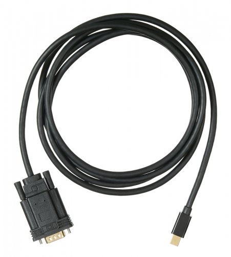 Кабель аудио-видео Buro 1.1v miniDisplayport (m)/VGA (m) 2м. Позолоченные контакты черный (BHP MDPP- фото 5