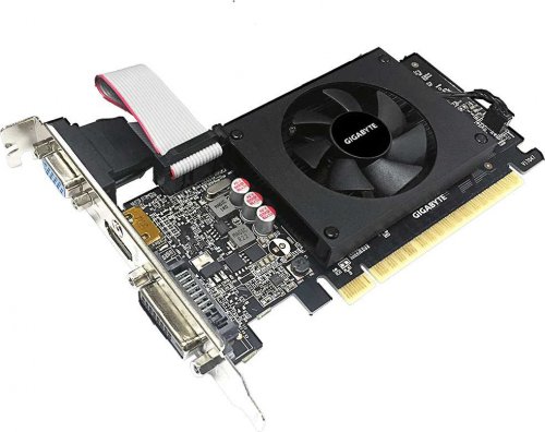 Видеокарта Gigabyte PCI-E GV-N710D5-2GIL NVIDIA GeForce GT 710 2048Mb 64 GDDR5 954/5010 DVIx1 HDMIx1 фото 5