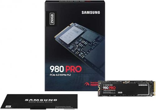 Накопитель SSD Samsung PCI-E 4.0 x4 250Gb MZ-V8P250BW 980 PRO M.2 2280 фото 5