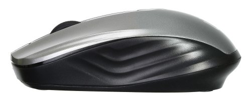 Мышь Оклик 475MW черный/серый оптическая (1000dpi) беспроводная USB для ноутбука (3but) фото 3