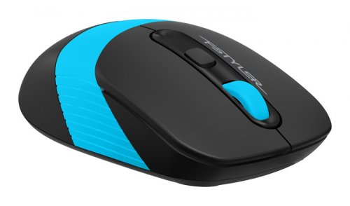 Клавиатура + мышь A4Tech Fstyler FG1010 клав:черный/синий мышь:черный/синий USB беспроводная Multime фото 11