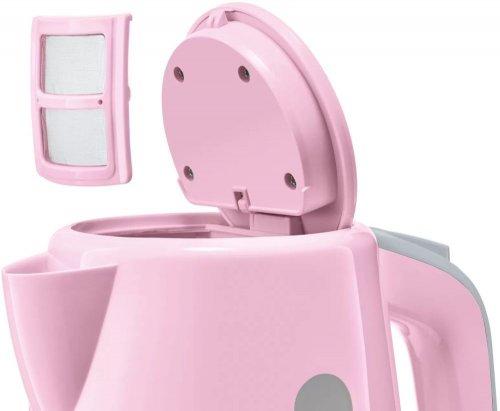 Чайник электрический Bosch TWK7500K 1.7л. 2200Вт розовый/серый (корпус: пластик) фото 8