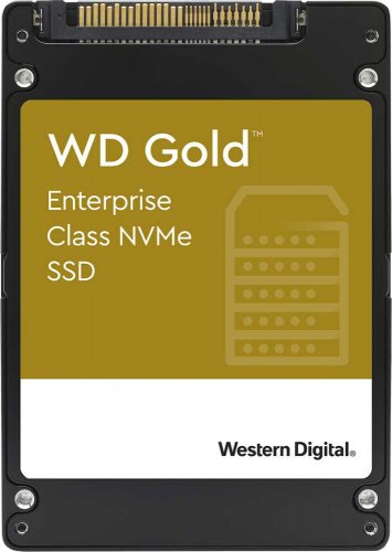 Накопитель SSD WD Original PCI-E x4 3.75Tb WDS384T1D0D Gold 2.5" 0.8 DWPD фото 2