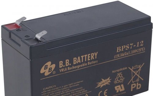 Батарея для ИБП BB BPS 7-12 12В 7Ач фото 2