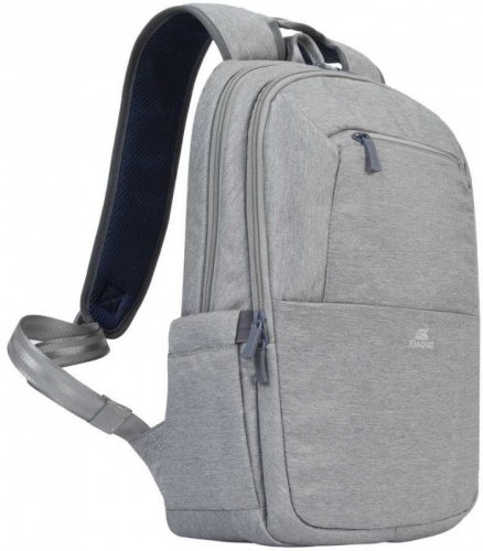 Рюкзак для ноутбука 15.6" Riva 7760 серый полиэстер фото 16