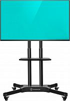 Подставка для телевизора Onkron TS1351 черный 40"-65" макс.45.5кг напольный мобильный