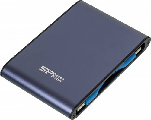 Жесткий диск Silicon Power USB 3.0 2Tb SP020TBPHDA80S3B A80 Armor 2.5" синий фото 2