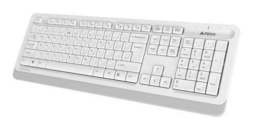 Клавиатура + мышь A4Tech Fstyler FG1010 клав:белый/серый мышь:белый/серый USB беспроводная Multimedi фото 5