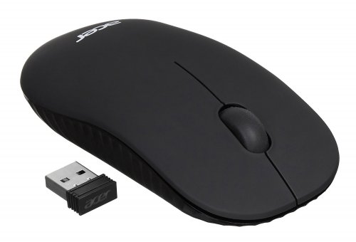 Клавиатура + мышь Acer OKR030 клав:черный мышь:черный USB беспроводная slim фото 5