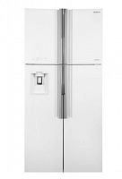 Холодильник Hitachi R-VG660PUC7-1 GPW белое стекло (двухкамерный)