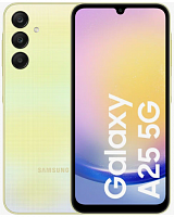 Смартфон Samsung SM-A256E Galaxy A25 128Gb 6Gb желтый