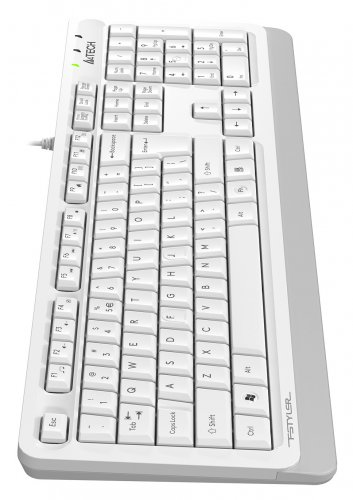Клавиатура A4Tech Fstyler FKS10 белый/серый USB фото 3