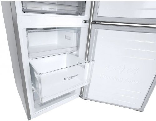 Холодильник LG GA-B509MAWL двухкамерный сталь фото 10