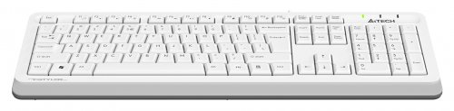 Клавиатура A4Tech Fstyler FKS10 белый/серый USB фото 2