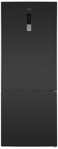 Холодильник Maunfeld MFF1857NFSB черный (двухкамерный)