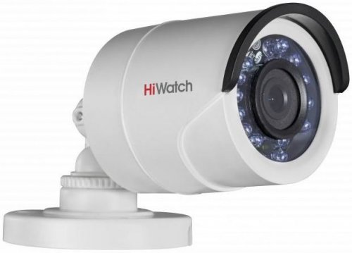 Камера видеонаблюдения аналоговая HiWatch DS-T200 (B) 2.8-2.8мм HD-CVI HD-TVI цветная корп.:белый (D фото 2
