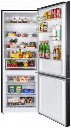 Холодильник Maunfeld MFF1857NFSB черный (двухкамерный) фото 3