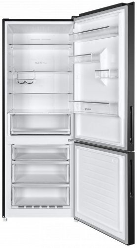 Холодильник Maunfeld MFF1857NFSB черный (двухкамерный) фото 10